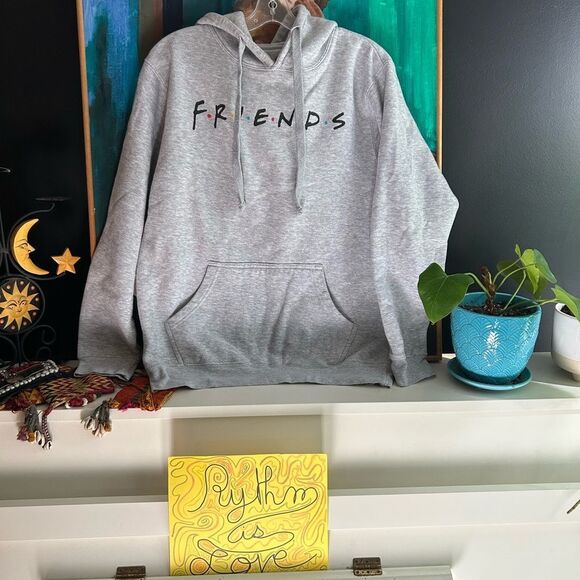 Friends TV Show Hoodie Women's M Sweatshirt Long Sleeve Lounge Y2K Casual Comfy - Picture 7 of 16